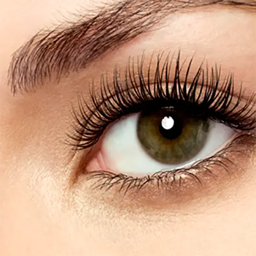 Lash lift and tint before and after at ANNAZUR