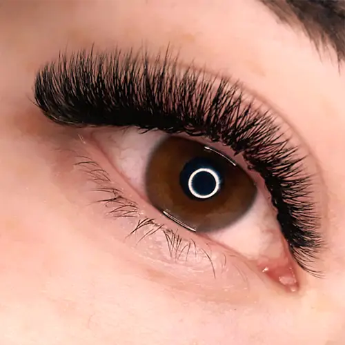 Lash extensions result at ANNAZUR