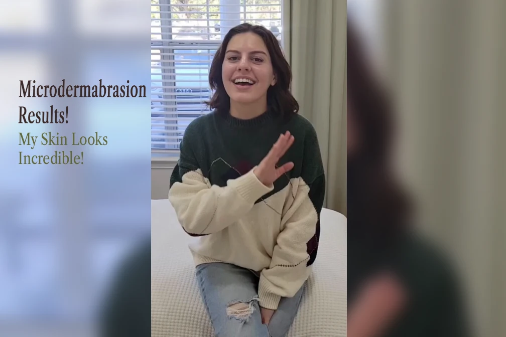 Video review from an ANNAZUR client — Microdermabrasion in Jacksonville, Jacksonville FL