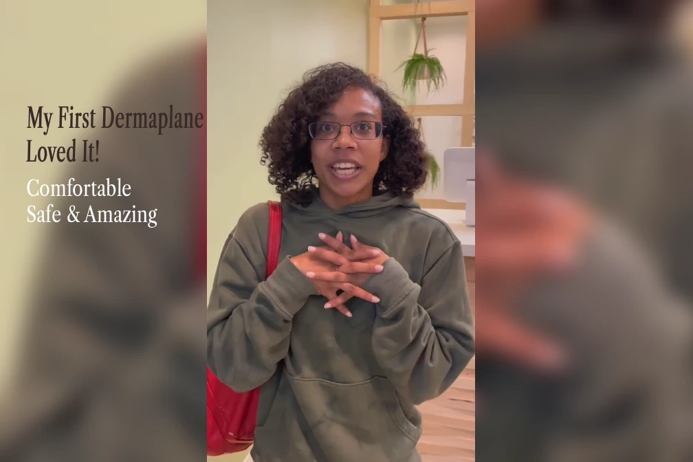 Video review from an ANNAZUR client — Dermaplaning – Jacksonville FL, Jacksonville FL
