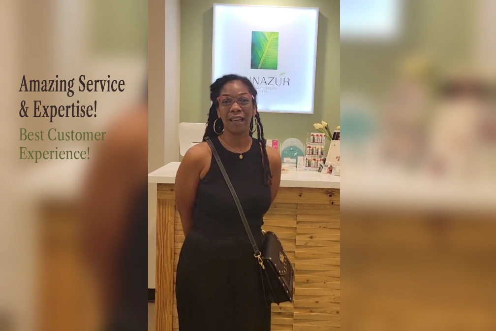 Video review from an ANNAZUR client — The ANNAZUR Facial, Jacksonville FL
