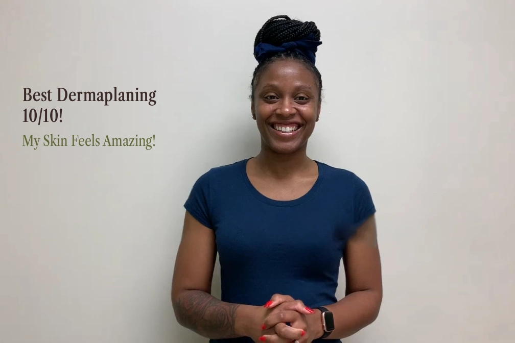Video review from an ANNAZUR client — Dermaplaning – Jacksonville FL, Jacksonville FL