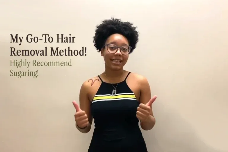 Video review from an ANNAZUR client — Face Sugaring, Jacksonville FL