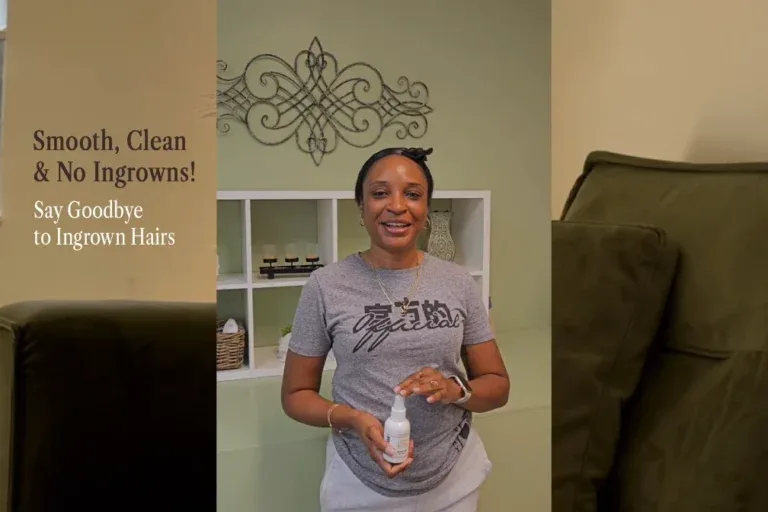 Video review from an ANNAZUR client — Face Sugaring, Jacksonville FL