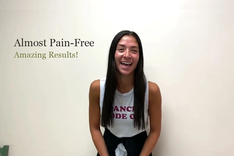 Video review from an ANNAZUR client — Face Sugaring, Jacksonville FL