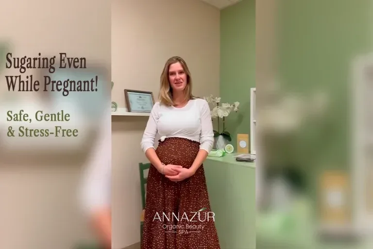 Video review from an ANNAZUR client — Face Sugaring, Jacksonville FL