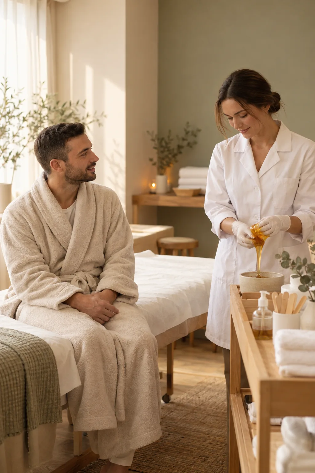 Sugar & Wax depilation – the best solution for men!
