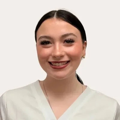 Licensed esthetician Courtney, specialist in lash extensions, facials and waxing