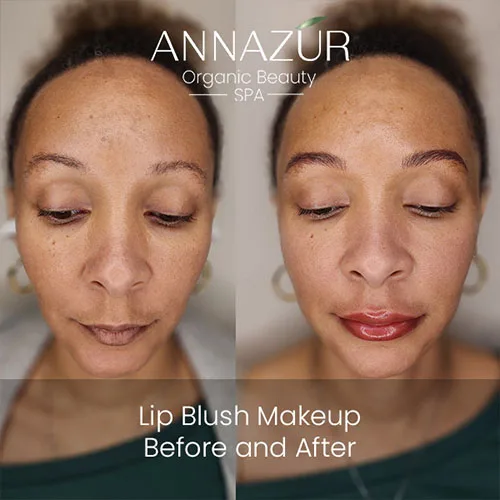 Lip Blushing result at ANNAZUR Organic Beauty Spa, Jacksonville FL — photo 9