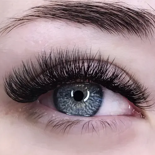 Eyelash Natural Extensions Customer