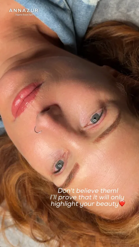 Permanent makeup on brows and lips at ANNAZUR, Jacksonville FL