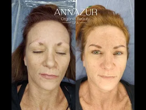 Video review from an ANNAZUR client — Eyebrow microblading in Jacksonville, Jacksonville FL