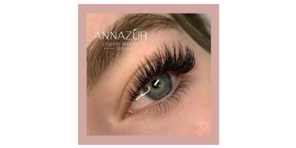 annazur organic spa eyelash extensions