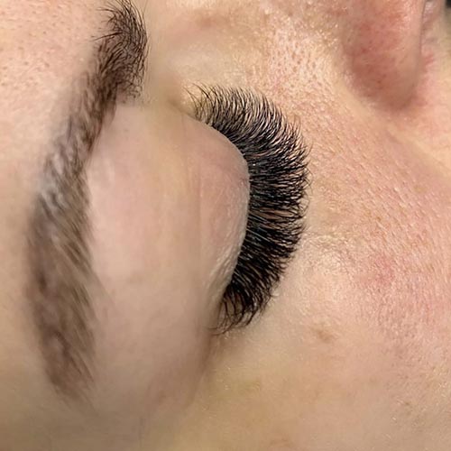 Eyelash Natural Extensions Customer