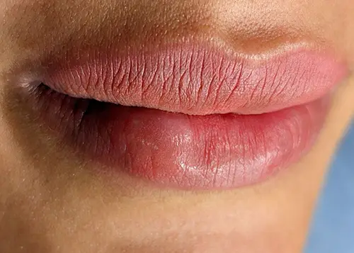 Lip Blushing Customer Example