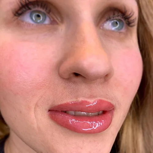 Lip Blushing Customer Example