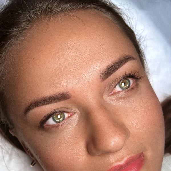 Powder Ombre Brows Client