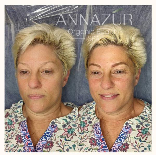 Powder Ombre Brows Before & After